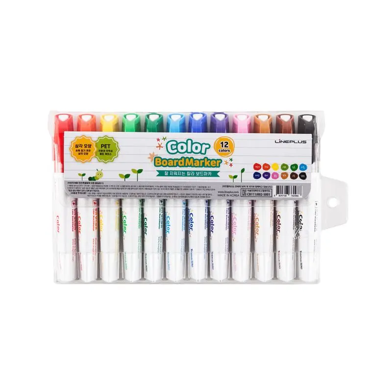 WHITE BOARD MARKER 12CLR-760986