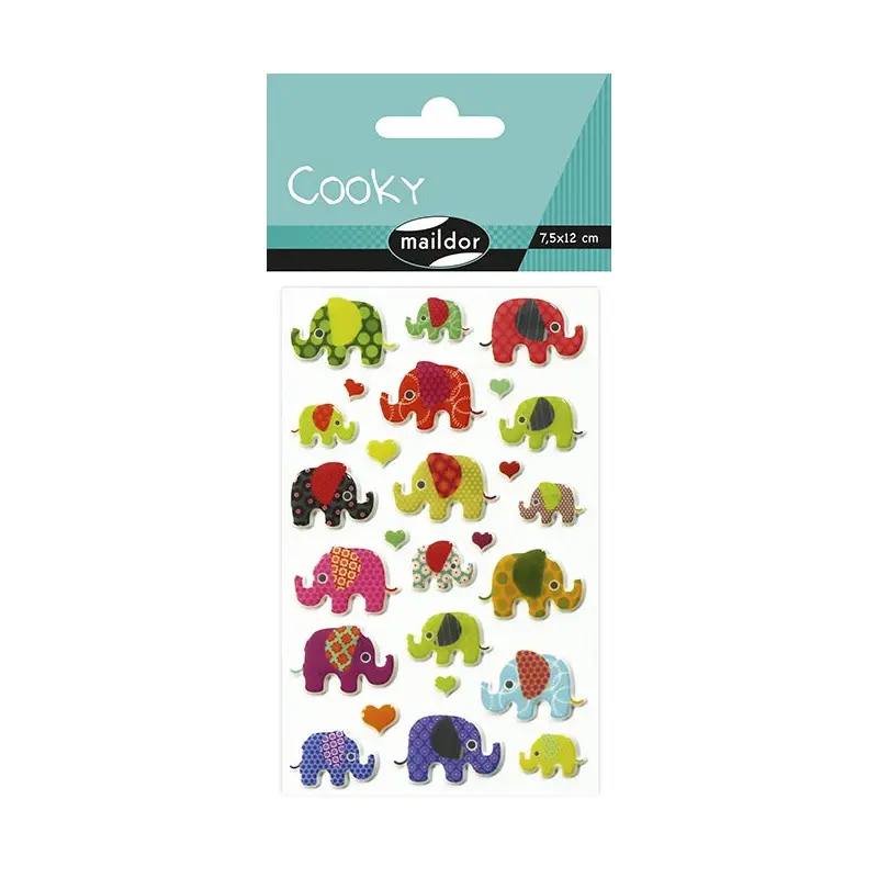 STICKER COOKY ELEPHANTS-560372