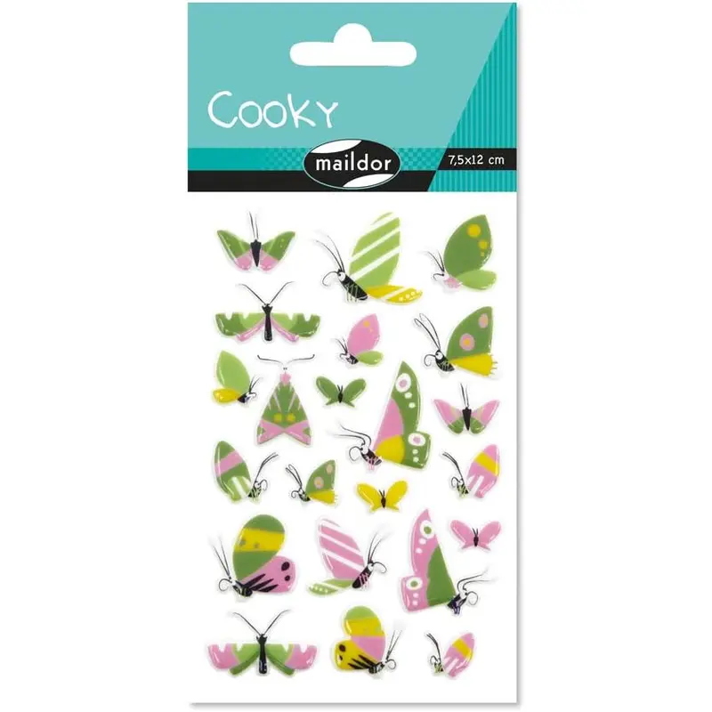 STICKER COOKY BUTTERFLIES-CY088