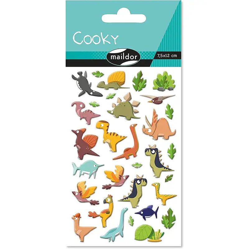 STICKER COOKY DINOSAURES-CY137