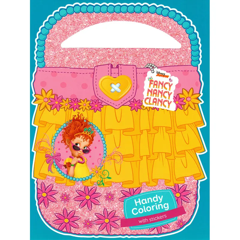 FANCY NANCY CLANCY -HANDY COLORING (PURSE)