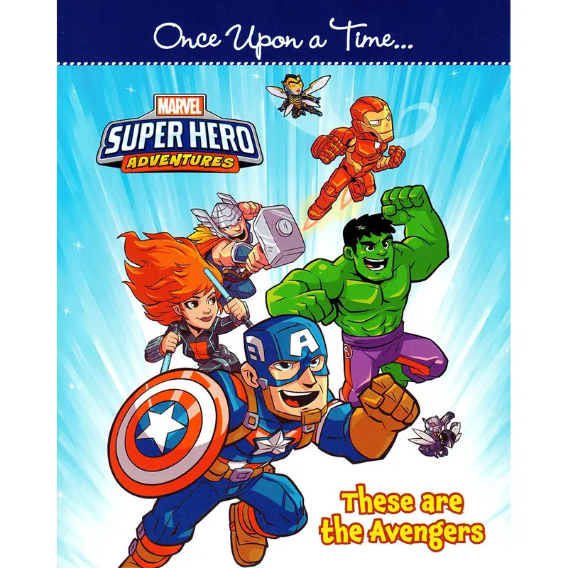 THESE ARE THE AVENGERS - MARVEL SUPER HERO