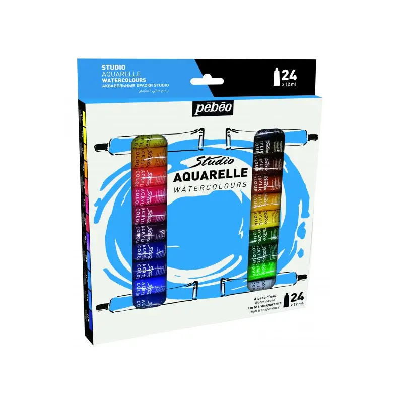 WATER COLOR STUDIO 12ML X 24CLR-3167866689200