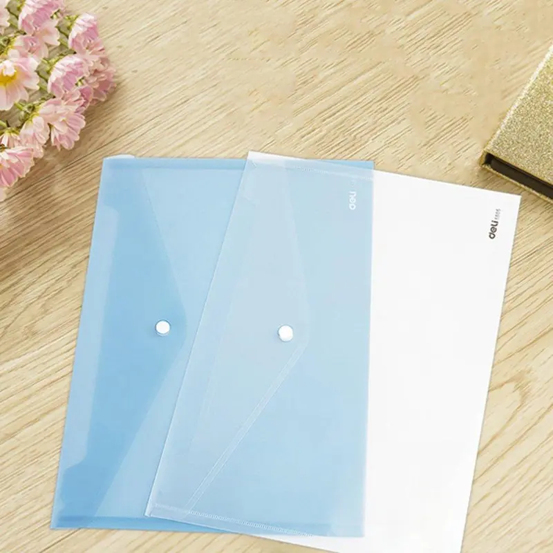 BUTTON FILE A4 ASSTD-5505-pack of 5 pcs