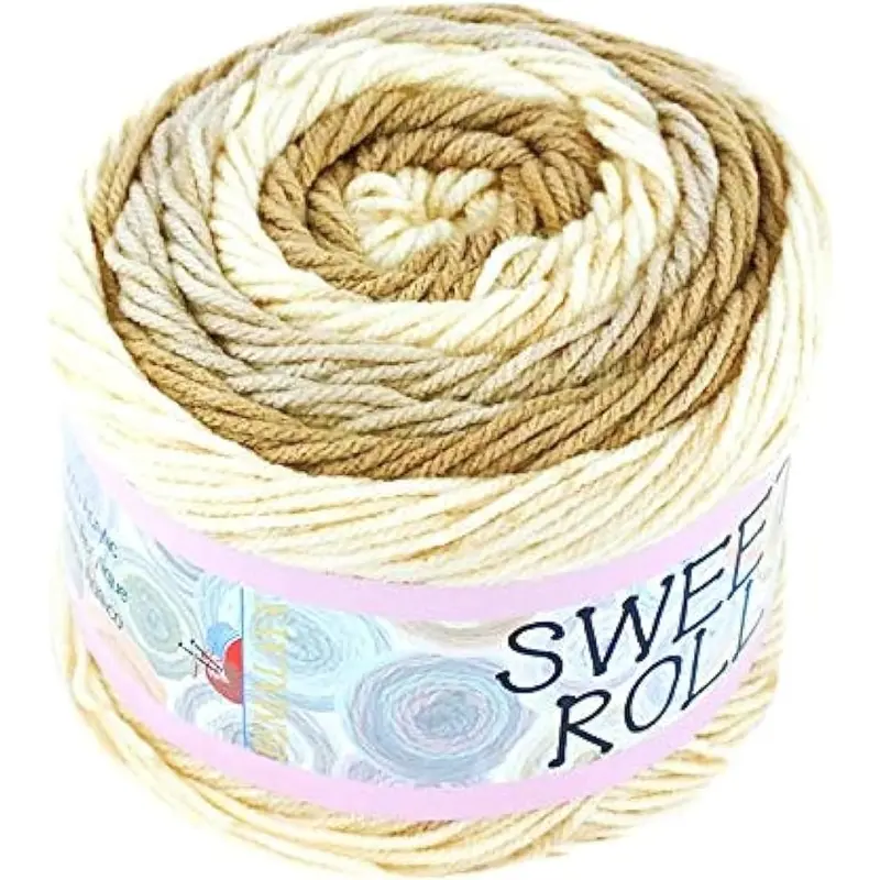 1047-22 ACRYLIC YARN 140GR-HIM/SWEET ROLL