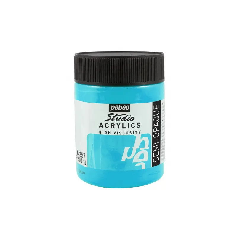 ACRYLIC STUDIO 500ML IRIDESCENT BLUE GREEN-172357