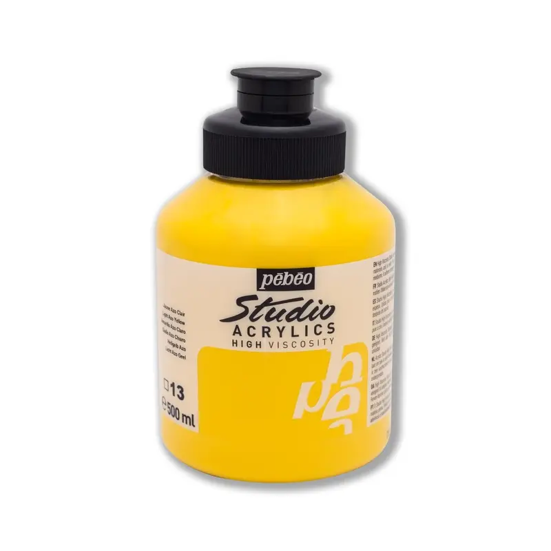 ACRYLIC STUDIO 500ML YELLO AZO-171013
