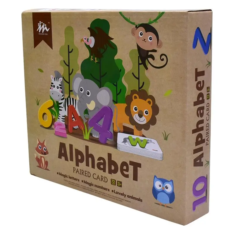 AIPHABET PAIRED CARD72PCS