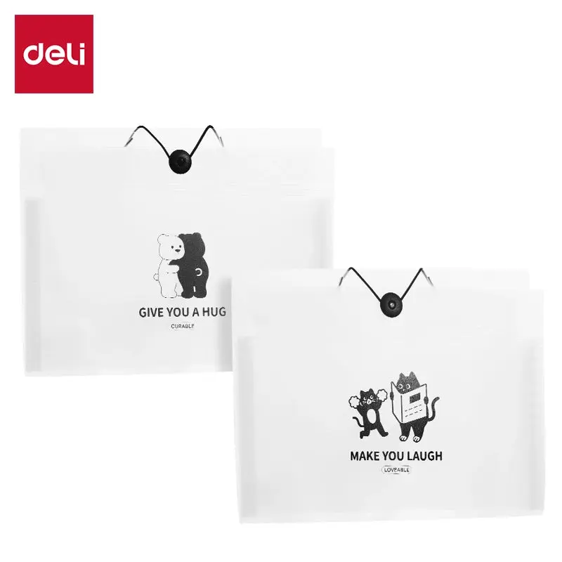 DELI-EXPANDABLE FILE A4 13 PART CAT/BEAR-F619