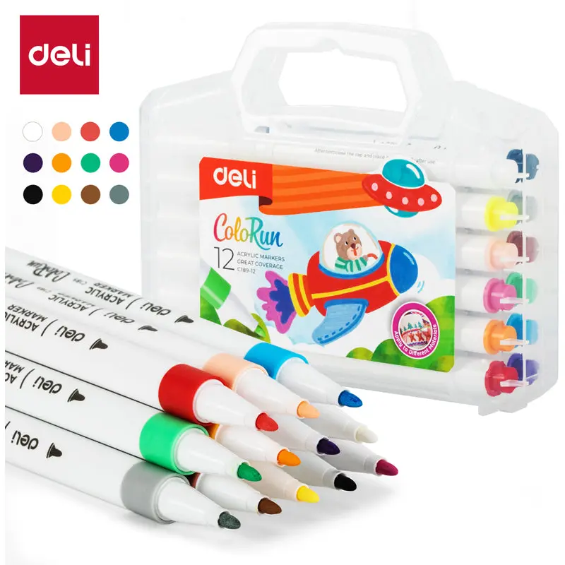 ACRYLIC MARKER 12CLR-C189-12