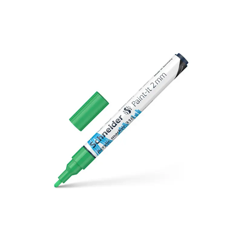 ACRYLIC MARKER PAINT-IT 310 2MM GREEN-120104