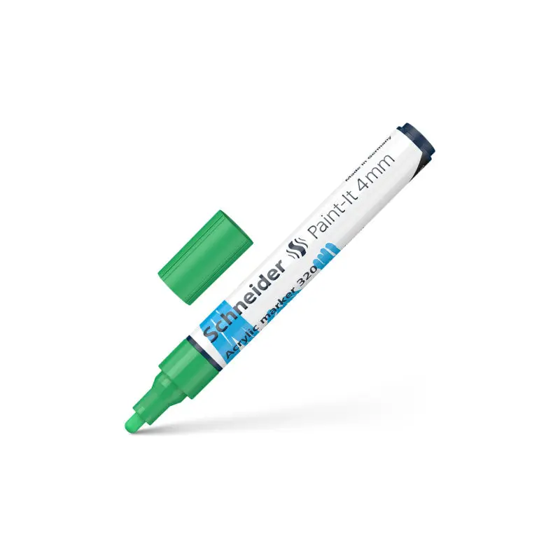 ACRYLIC MARKER PAINT-IT 320 4MM GREEN-120204