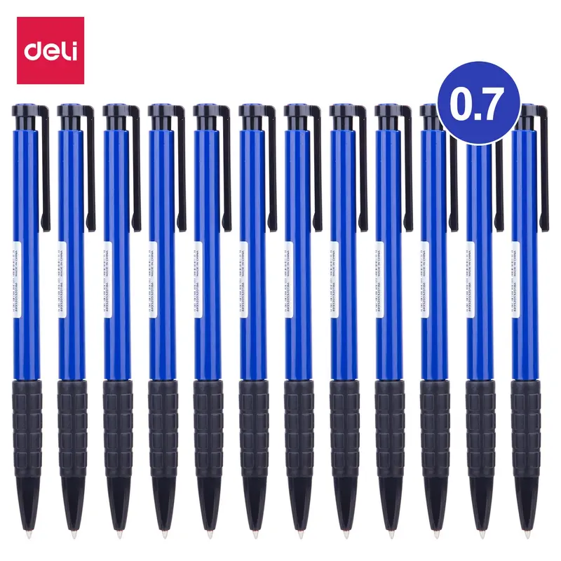 BALL PEN 0.7 BLUE-Q00330 PACK OF 12 PCS