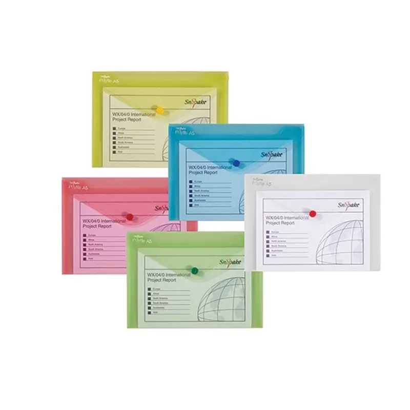 BUTTON FILE A5 CLASSIC ASTD-11395 PACK OF 5 PCS