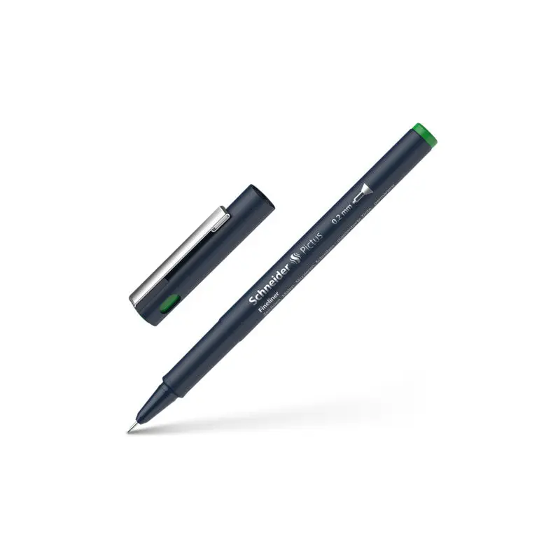 FINELINER PICTUS 0.2 GREEN-197204