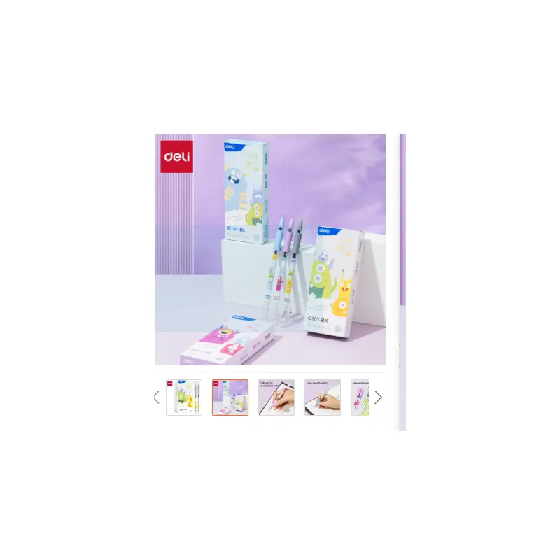 GEL PEN BLUE-G101-BL PACK OF 12 PCS