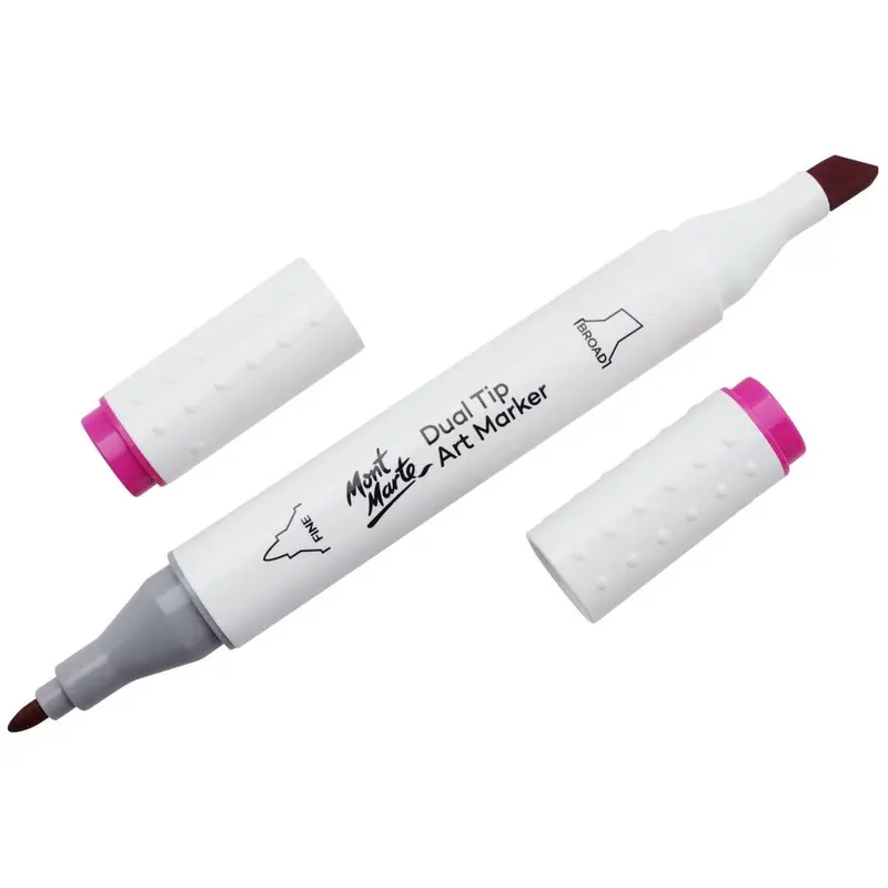 MONT MARTE DUAL TIP ART MARKER VIVID REDDISH PURPLE 86