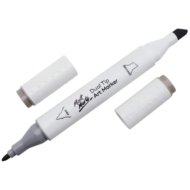 MONT MARTE DUAL TIP ART MARKER WARM GREY WG3-MGRD0055