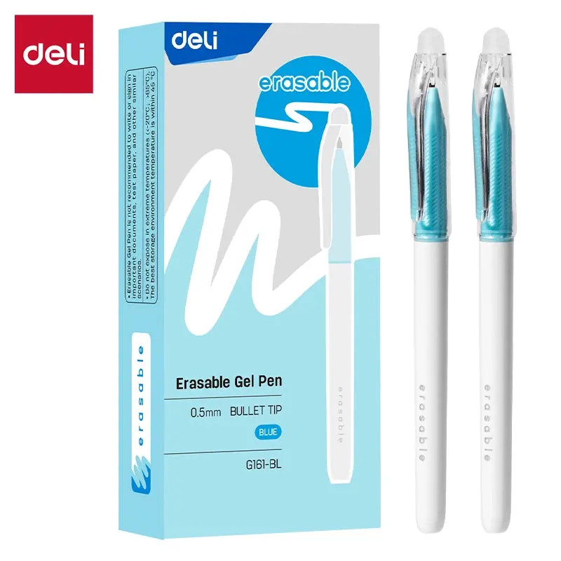 ERASABLE GEL PEN BLUE-G161-BL PACK OF 12 PCS