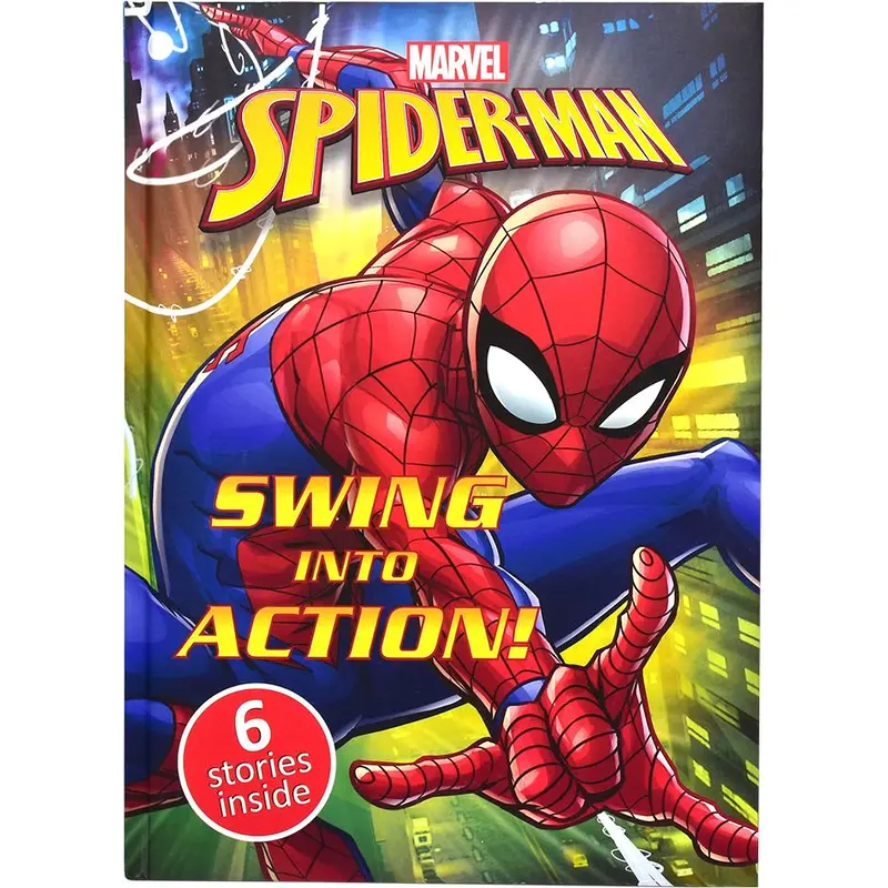 SPIDER-MAN SWING INTO ACTION 6  STORIES INSIDE