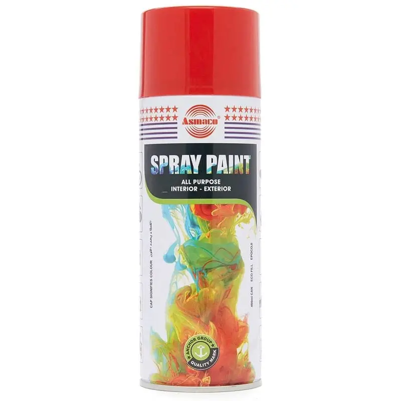 SPRAY PAINT GLOSSY 400ML RED