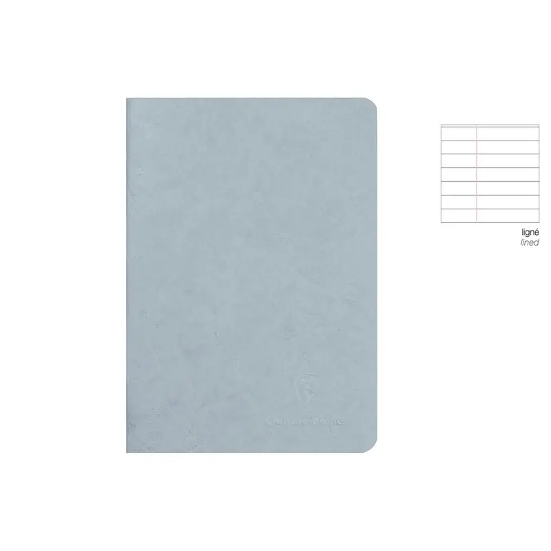 NOTE BOOK STAPLED A4 48'S L+M AGE BAG GREY-733065
