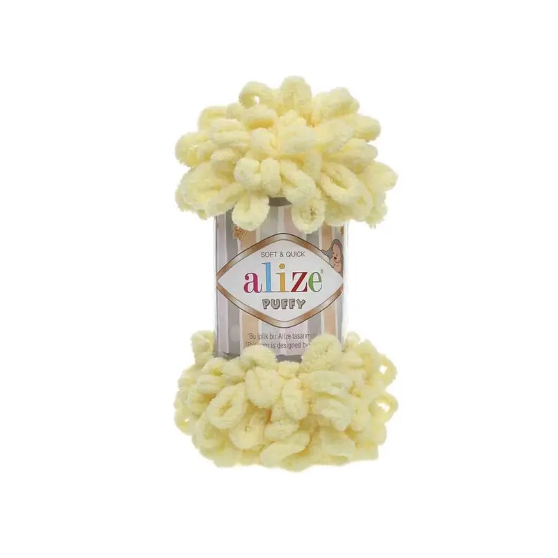 13 MICRO POLY YARN 5BL 100G YELLOW