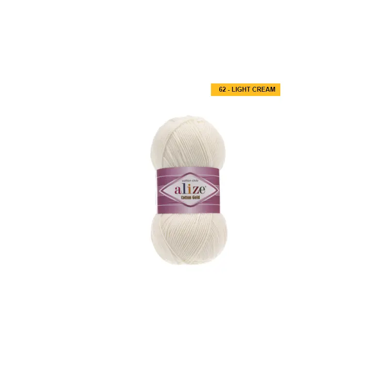 62 COTTON ACRY YARN 100GR