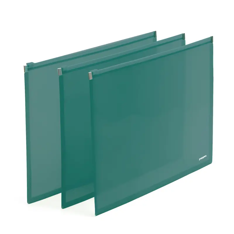 Zip Folios, Set of 3