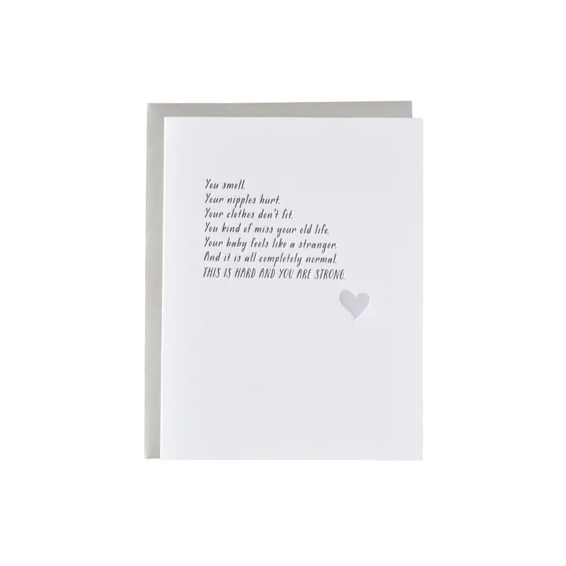 You Smell Card - 4th Trimester Collection