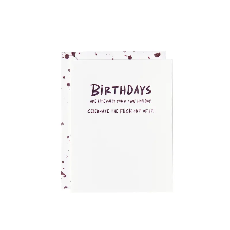 Your Own Holiday Birthday Card -  Bella Hall X Paper Epiphanies