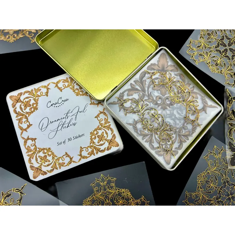 Ornaments Foil Sticker Box