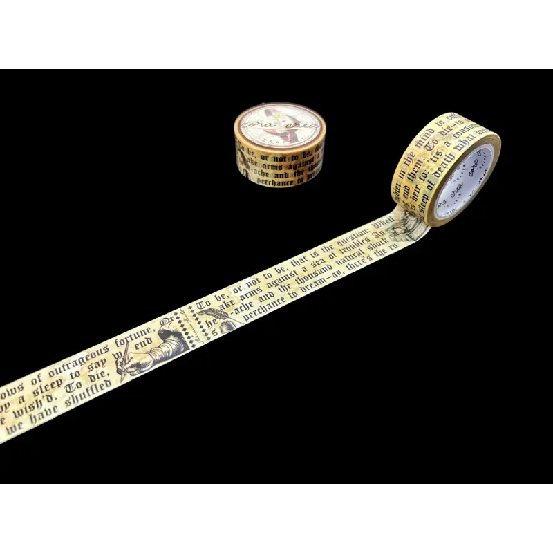 Shakespeare Washi Tape