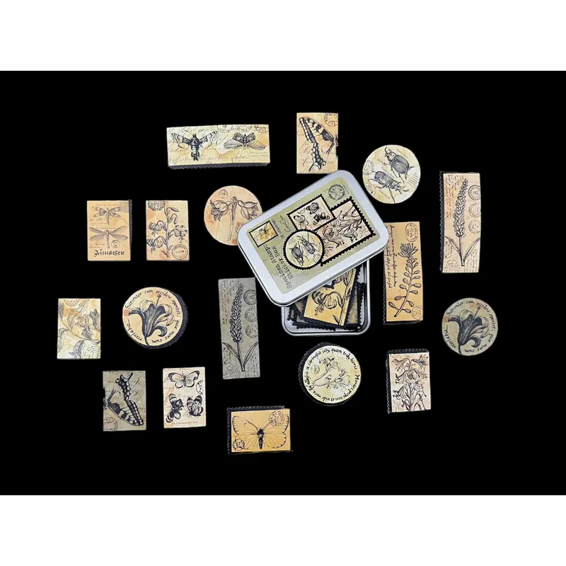 Specimen Sticker Tin Box