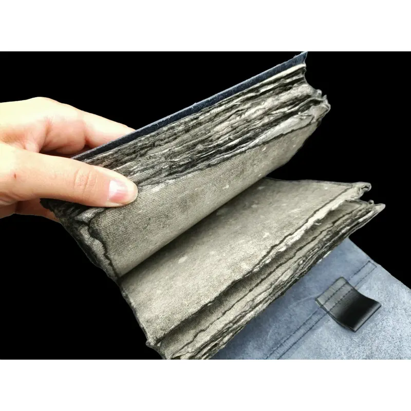 Vintage Leather Journal - Black Grimoire