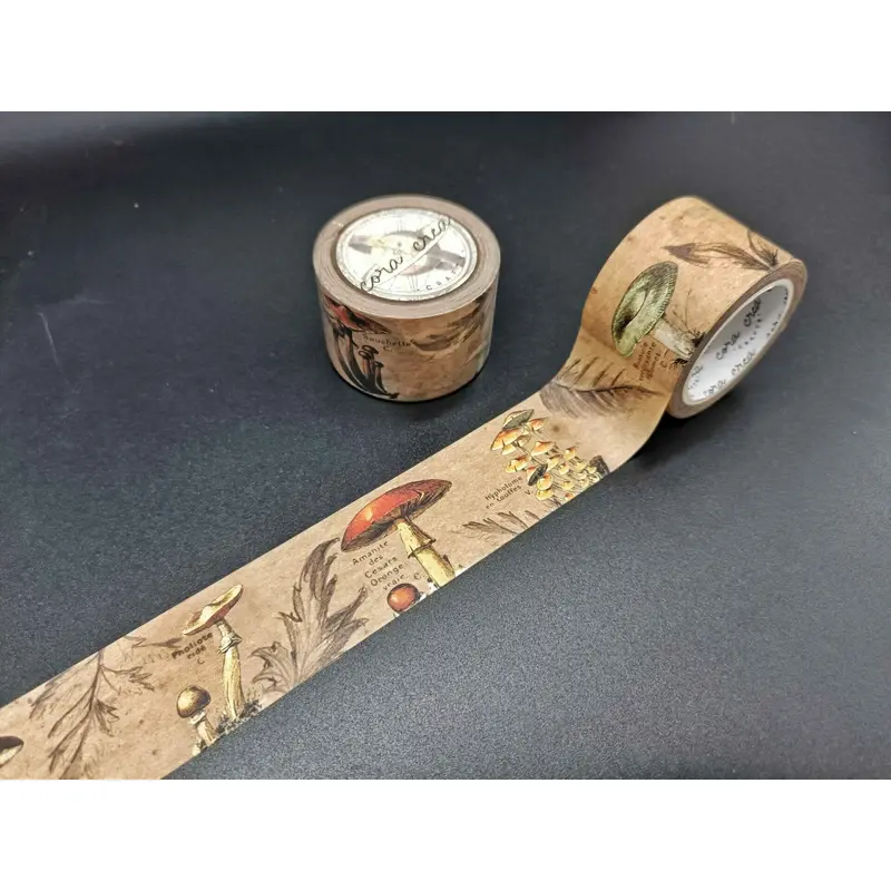 Vintage Mushrooms Washi Tape