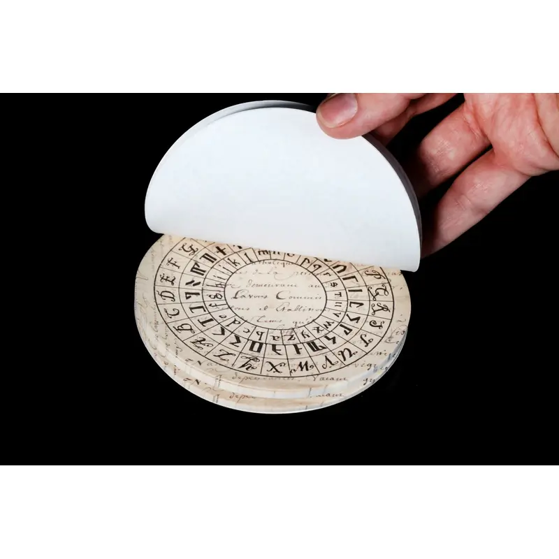 Caesar Wheel Code Notepad