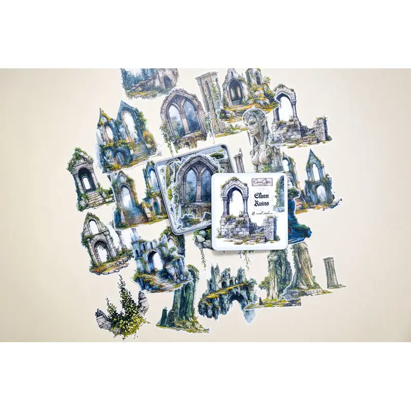 Elven Ruins Sticker Box
