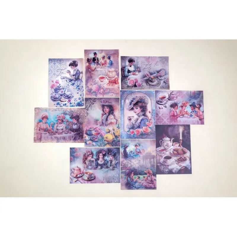 English Tea Party Vellum Set