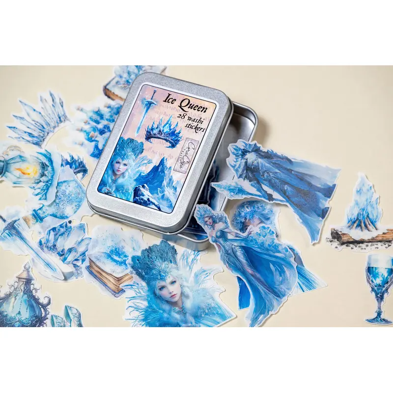 Ice Queen Sticker Tin Box