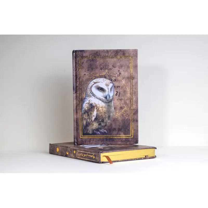 Owl Grimoire Foil Notebook