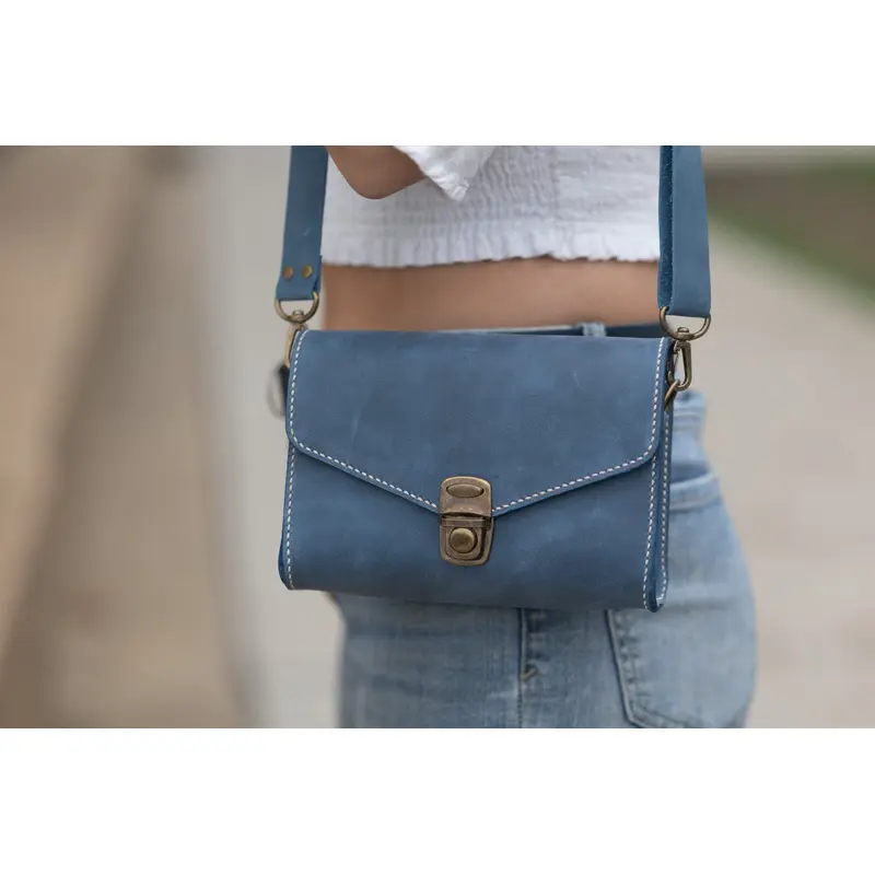 Pouch Bag  Blue