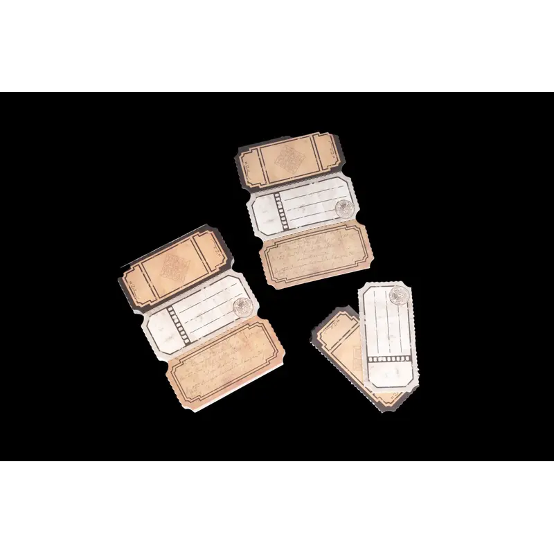 Vintage Tags Perforated Notepad