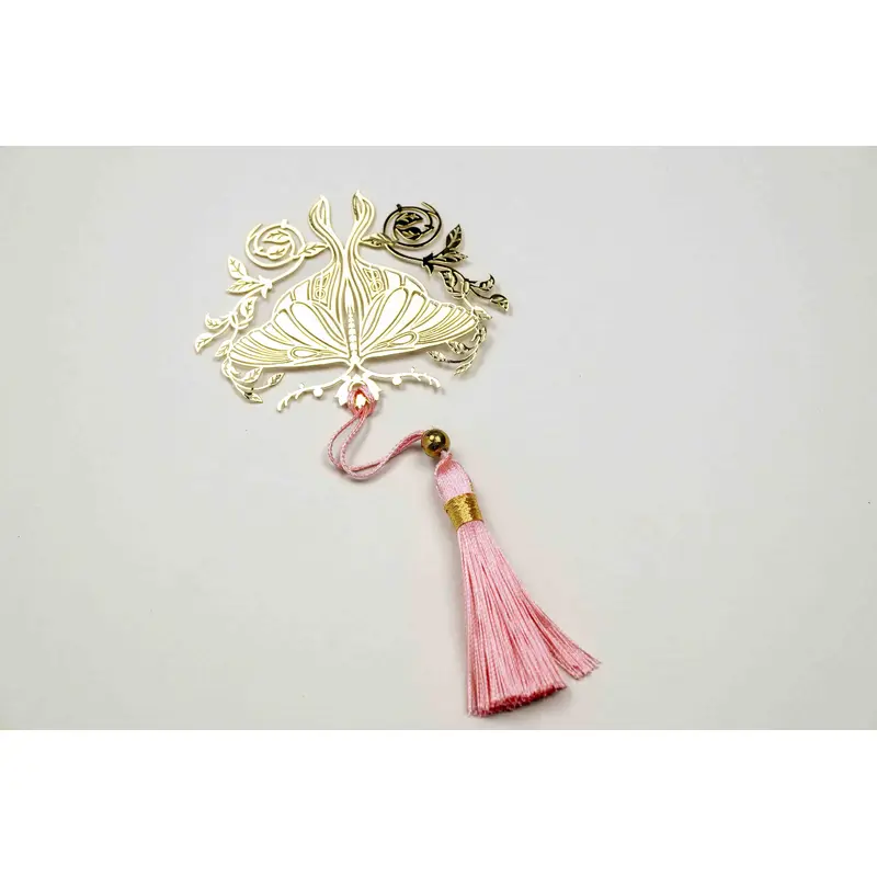 Golden Moth Bookmark
