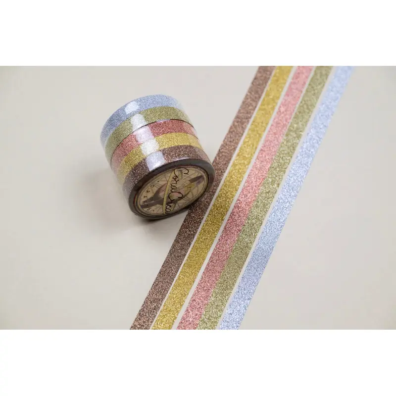 Steam Sparkle Basics Washi Tape Set