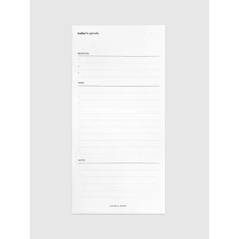 Agenda Notepad