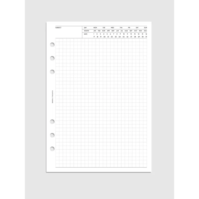 Executive Note Inserts | Graph Paper | 2nd Edition