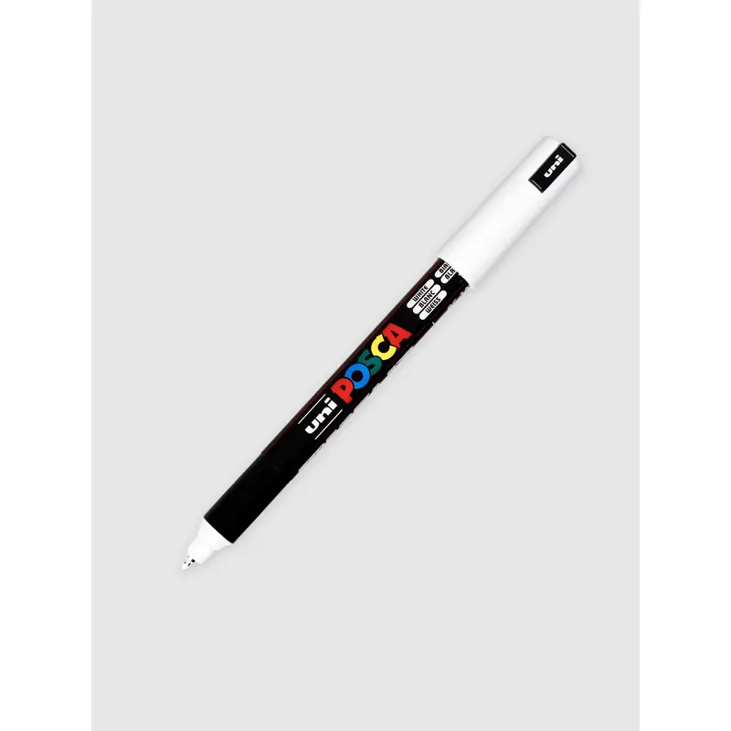 Uni Posca Paint Marker | Ultra Fine Point | White