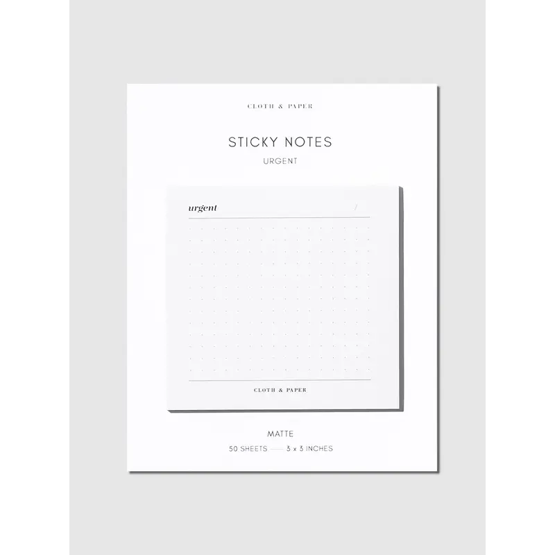 Urgent Sticky Notes | Refreshed Design