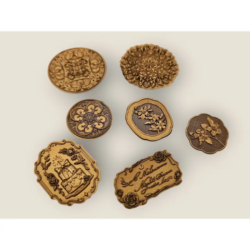 Vintage Faux-Wax Stickers